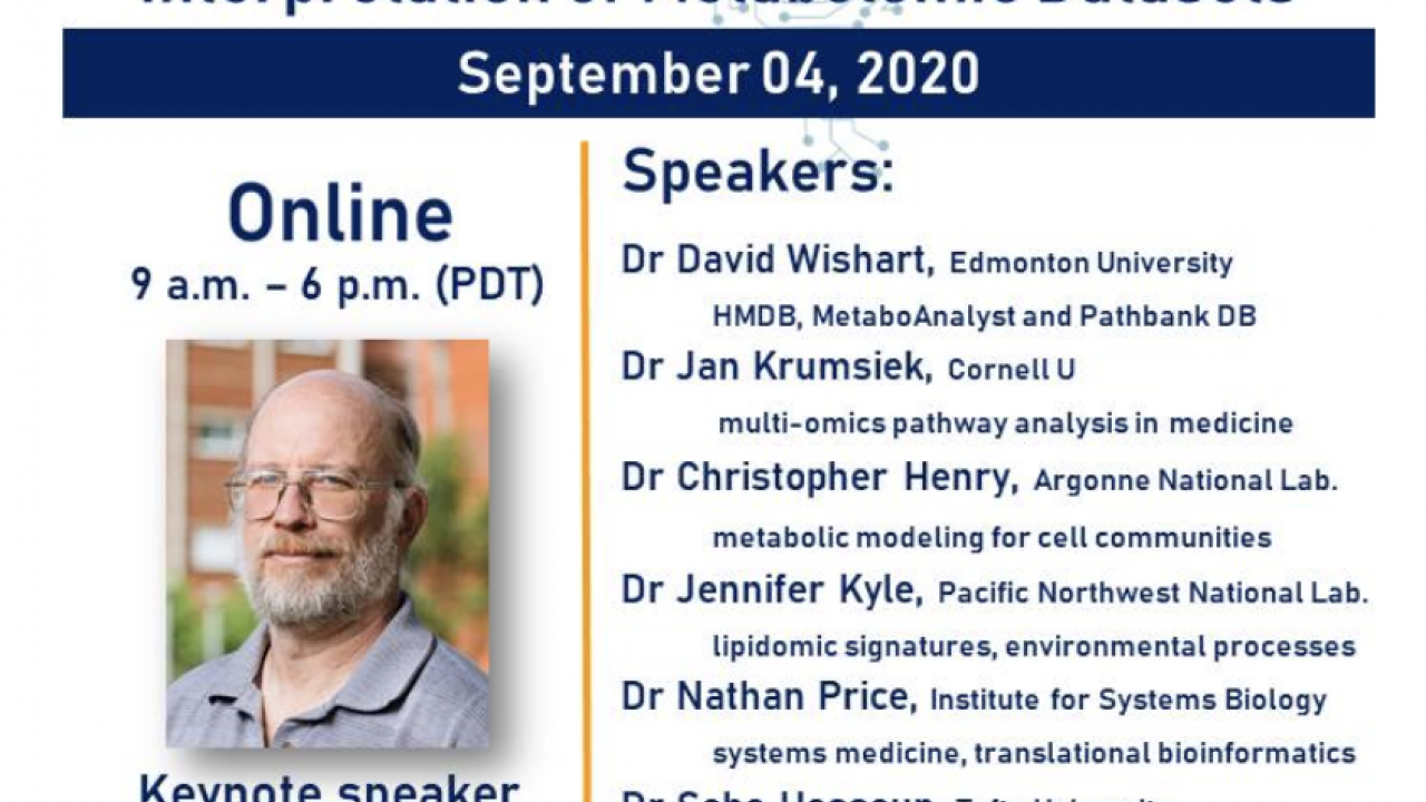 Metabolomics Association of North America Summer Symposium 2020